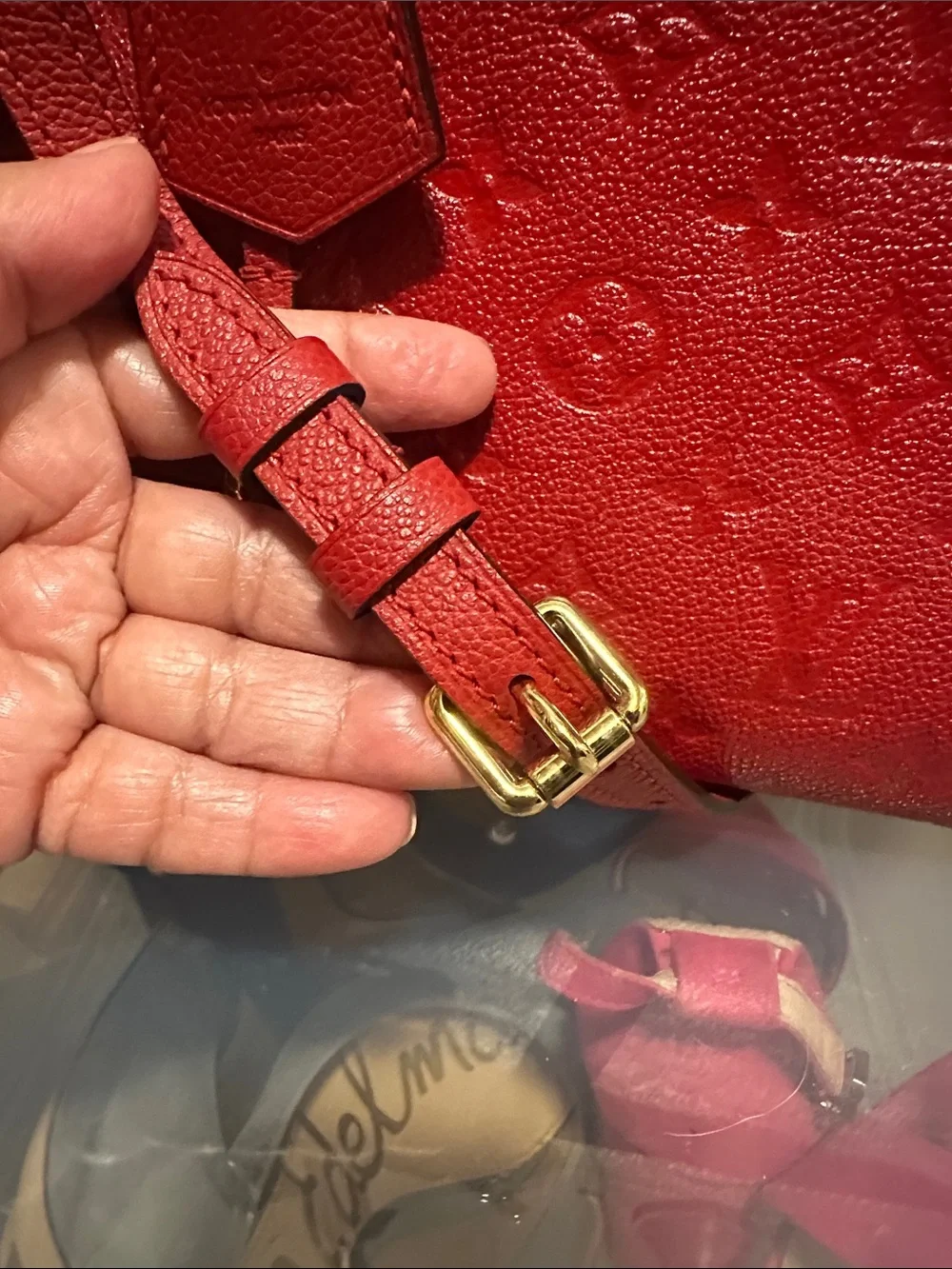 LOUIS VUITTON MONOGRAM EMPREINTE PONT NEUF MM